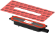 TECEDRAINPROFILE POZZETTO DI DRENAGGIO PIATTO DN 40