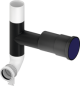 TUBO SCARICO CACCIATA DN 70 A T 90' CON AERAZIONE SX